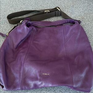 Furla Rich Purple Shoulder Bag